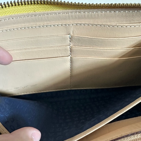 🍋 Kate Spade Wellesley Limoncello Leather Continental Wallet 🍋 - Picture 12 of 16